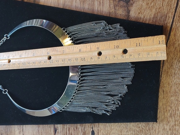 Chain Fringe Chocker - Picture 3 of 6